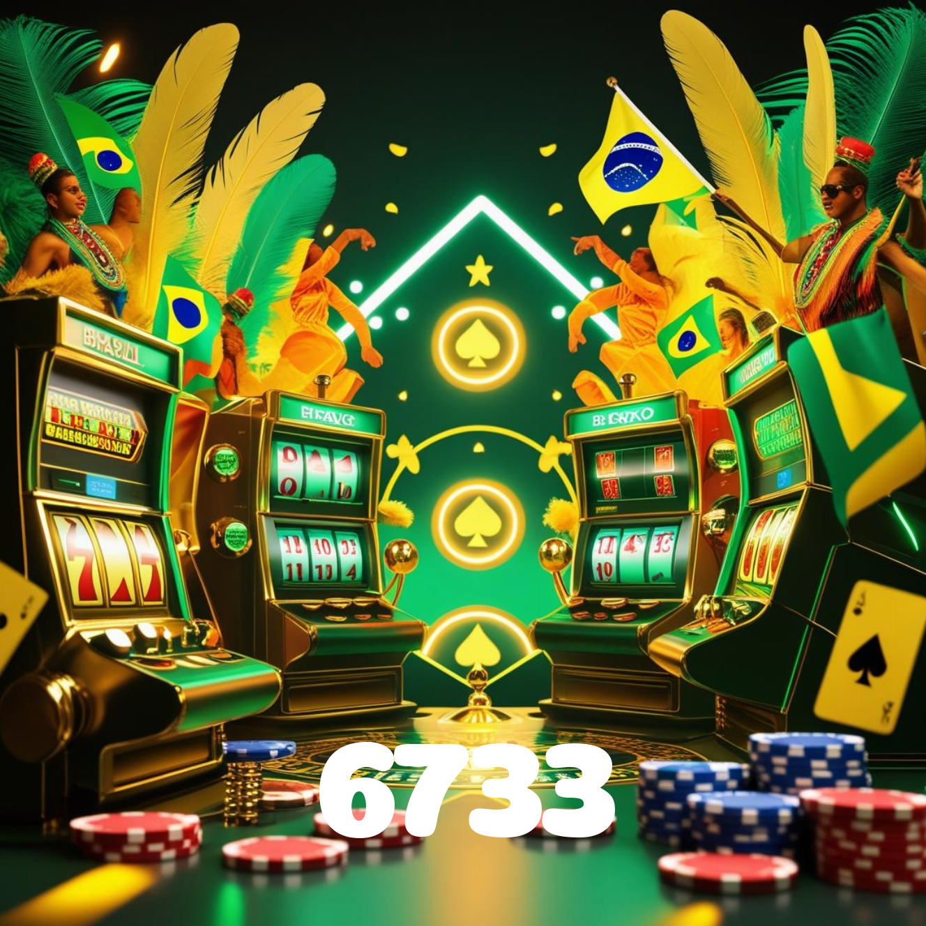 6733：A roleta está te esperando para grandes prêmios!