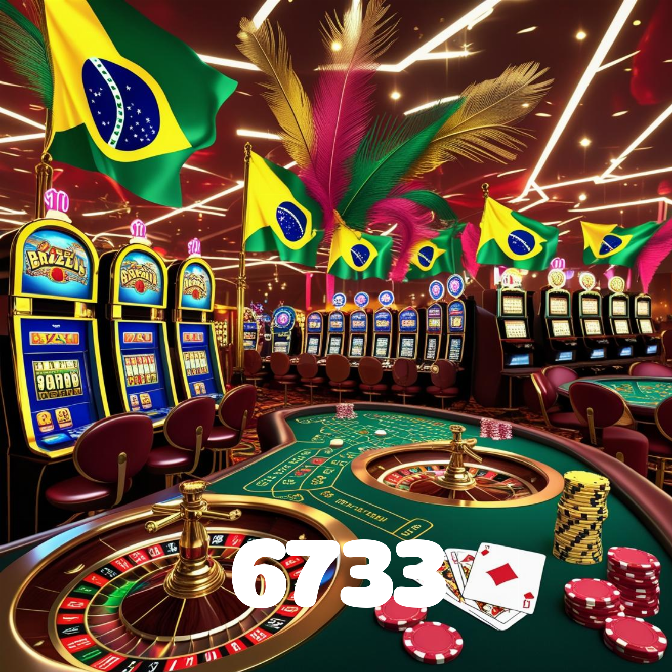 6733:Desafie a roleta e ganhe prêmios incrÃveis no nosso cassino!
