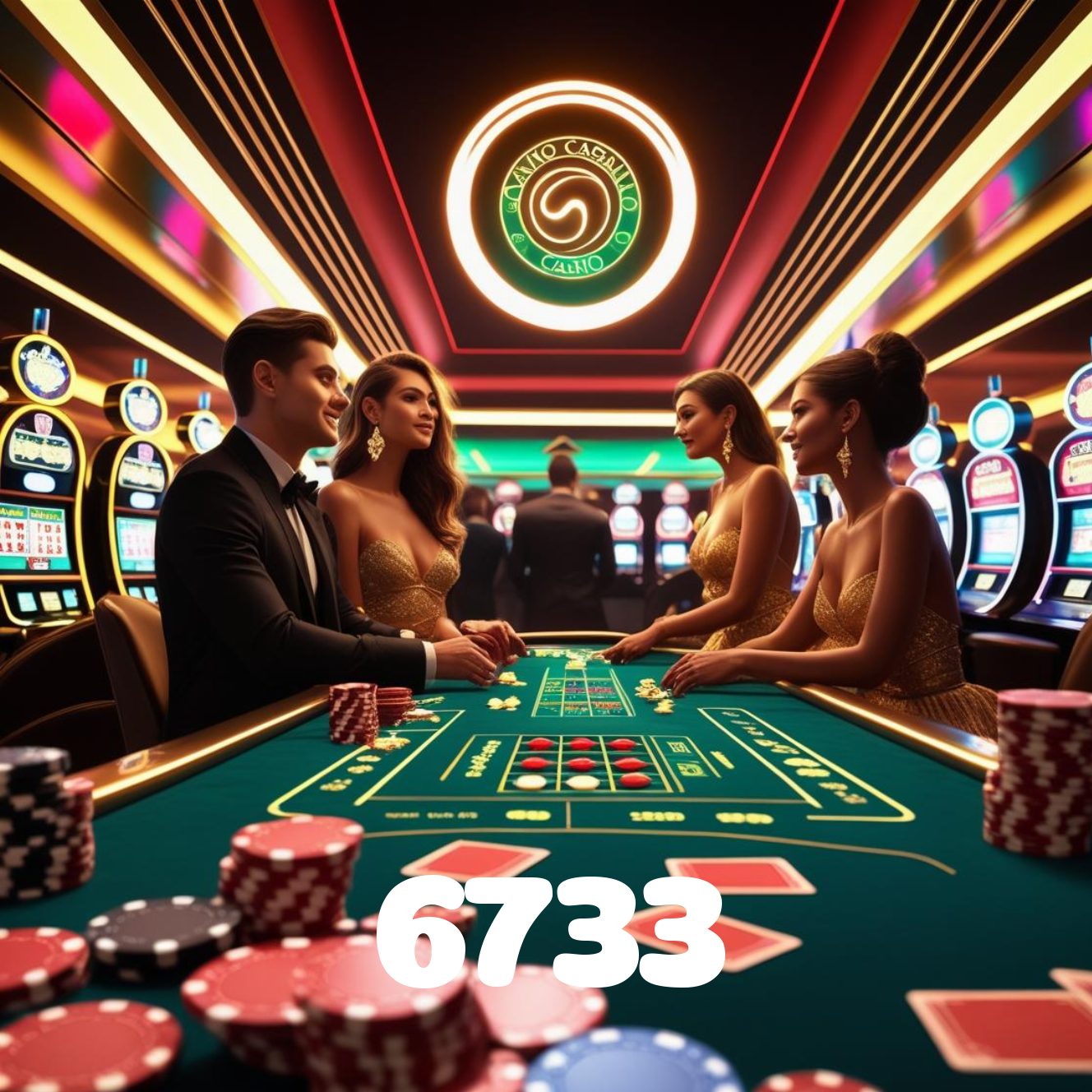 6733：Sinta a emoção de ganhar no blackjack! Aposte agora!