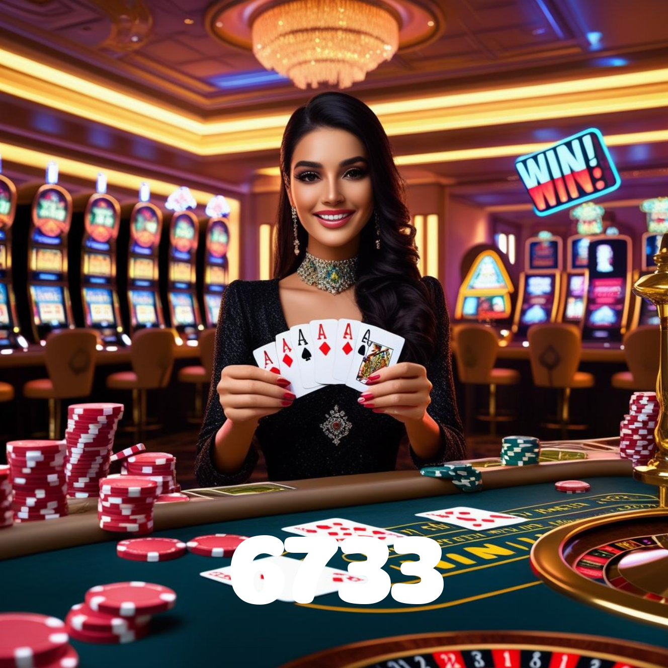6733：Jogue slots, poker e aposte no futebol com grandes prêmios em jogo!