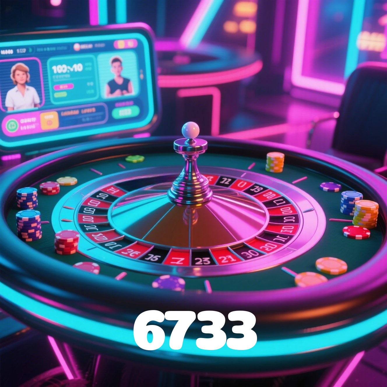 6733:Grandes jackpots estão te esperando! Gire a roleta e ganhe agora!