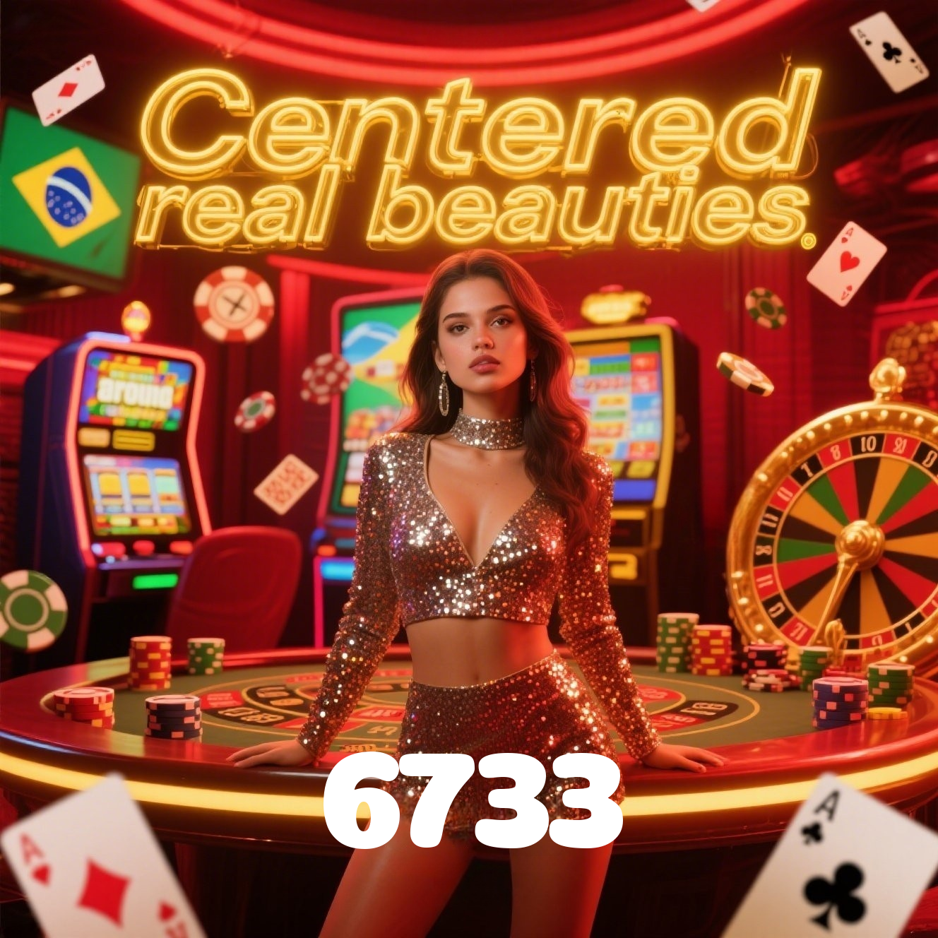 6733:Venha viver a emoção do cassino! Gire a roleta e ganhe grandes prêmios!