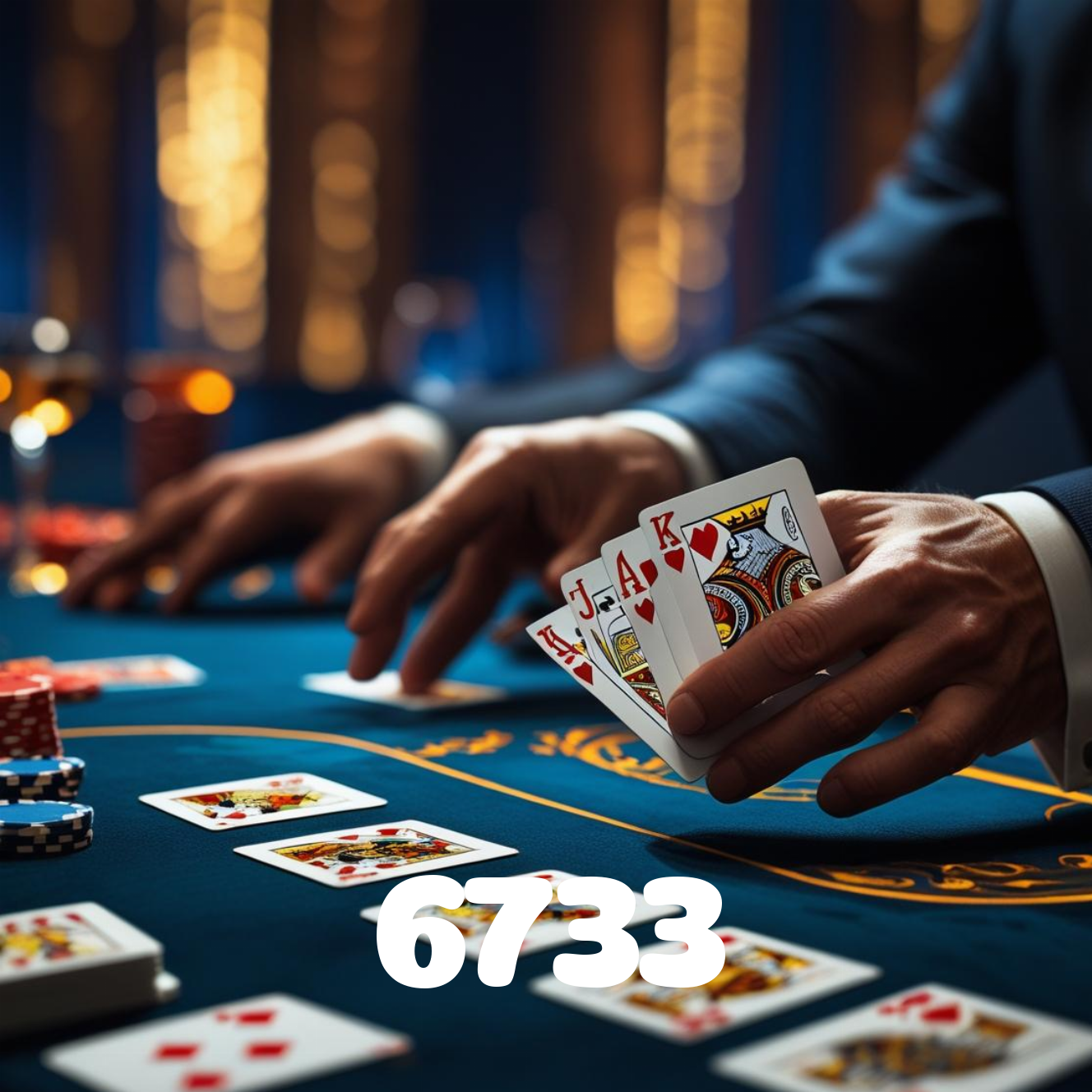 6733:Vença no poker e prove que você é o mestre das cartas!