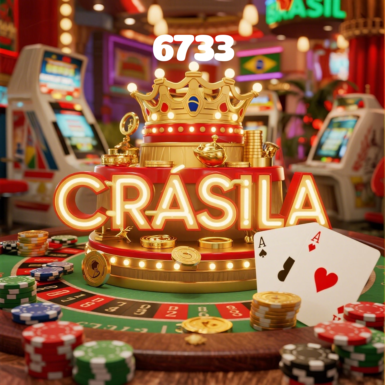 6733:Jogue nas mesas de poker e se torne um campeão das cartas!